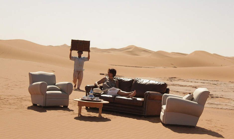 Sofa on the dunes