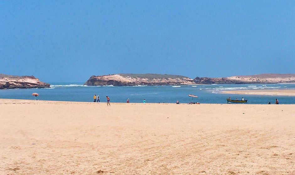 oualidia lagoon beach morocco coast hippocampe sultana