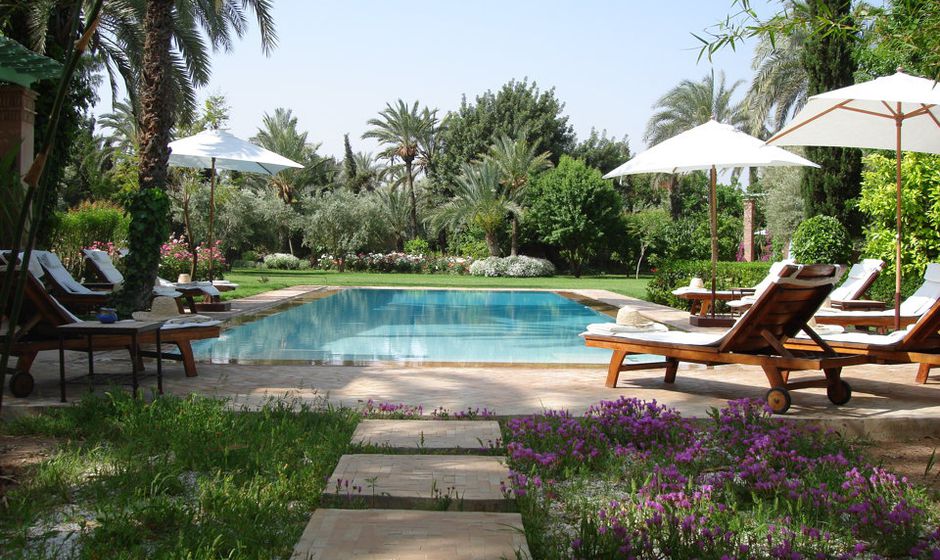Dar Zemora luxury villa hotel in Marrakech Palmeraie Morocco