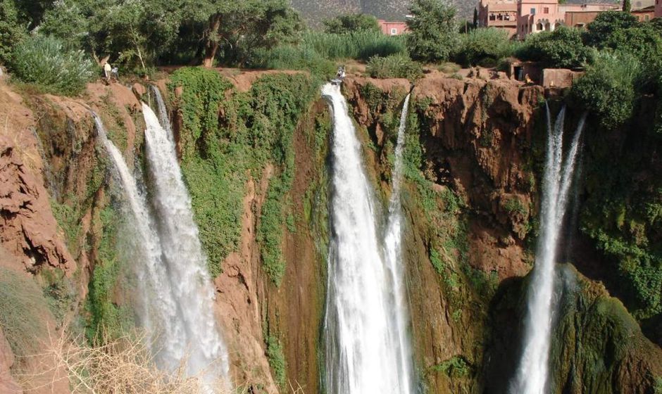 The Ouzoud waterfalls