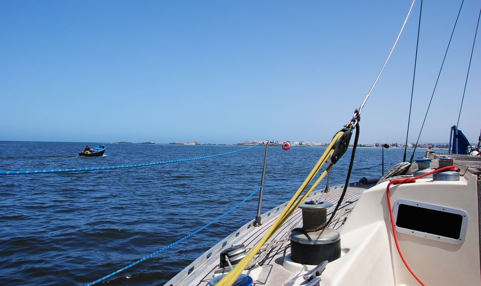 Sailing from Essaouira