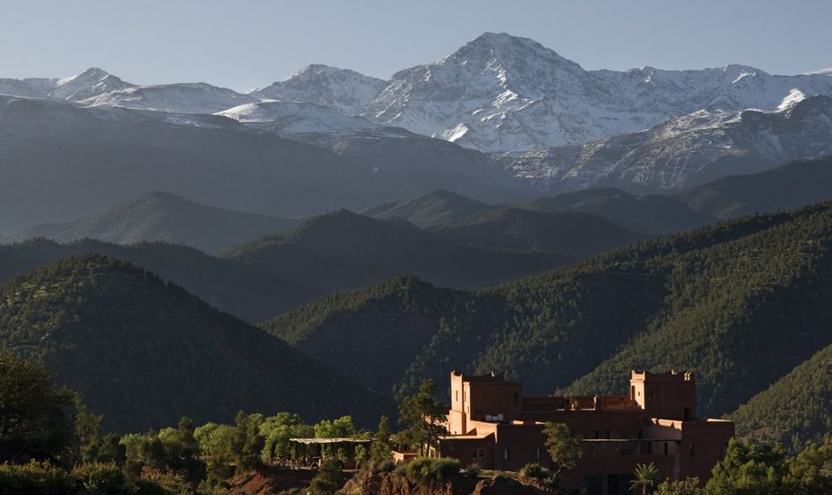 Bab Ourika luxury Atlas mountain hotel Marrakech Morocco