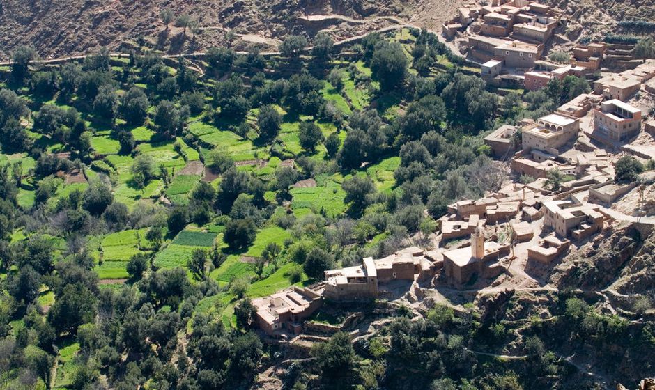 Toubkal foothills Morocco trekking holidays