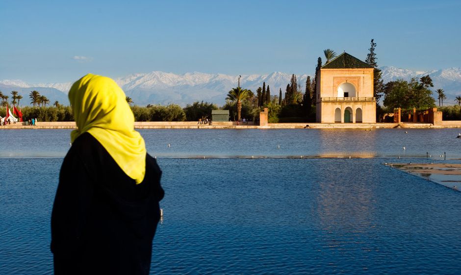 menara gardens marrakech morocco