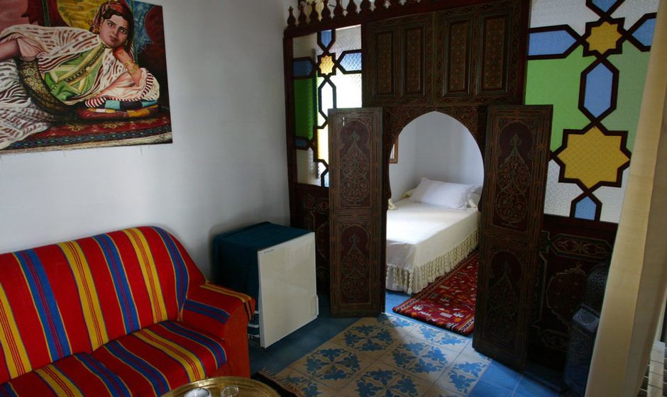 casa hassan chefchaouen morocco room