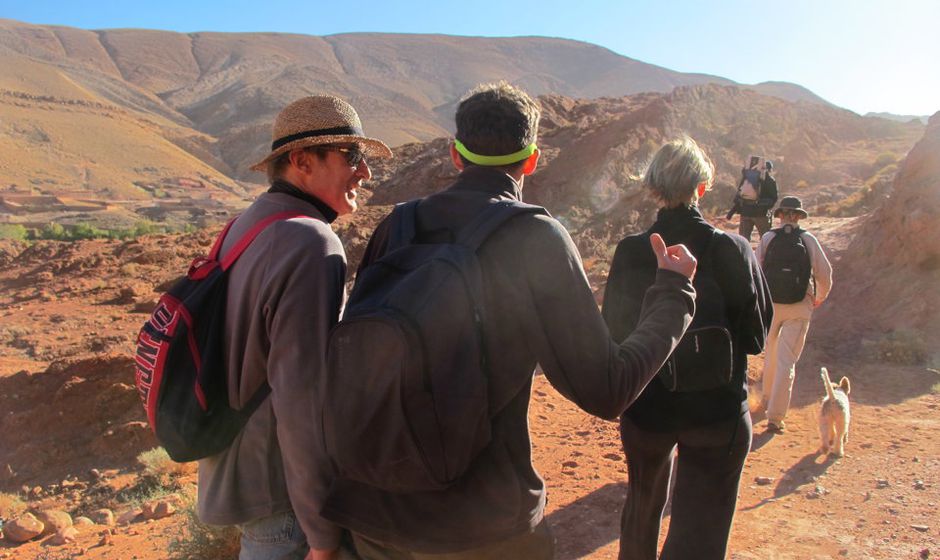 trekking trek atlas mountains high middle low morocco holiday walking