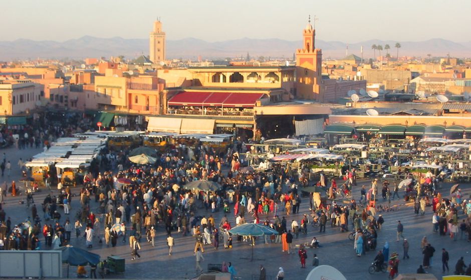 jma el fna square Marrakech Morocco