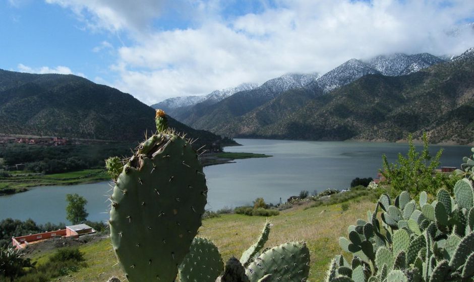 Lake in Ouirgane Morocco