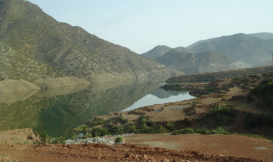 Ouirgane in the high atlas mountains Morocco