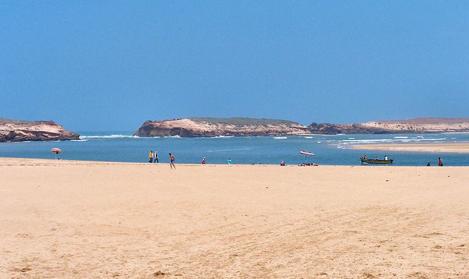 oualidia lagoon beach morocco coast hippocampe sultana