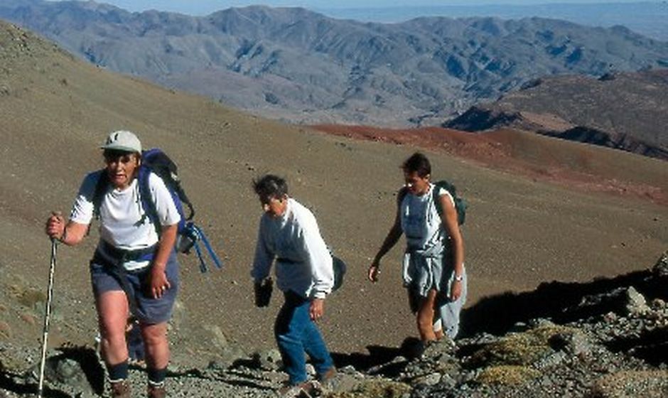 trekking trek atlas mountains high middle low morocco holiday walking